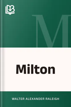 Milton - Walter Alexander Raleigh