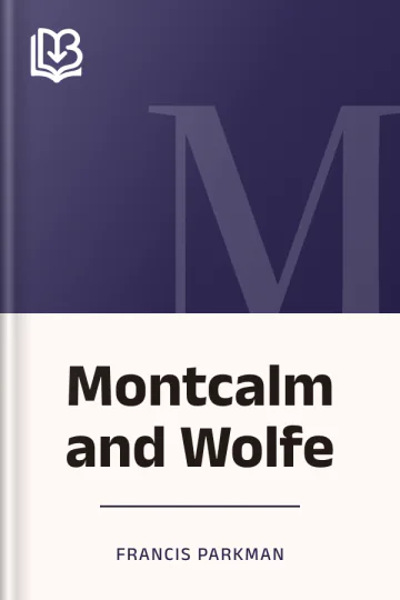 Montcalm and Wolfe by Francis Parkman, book cover