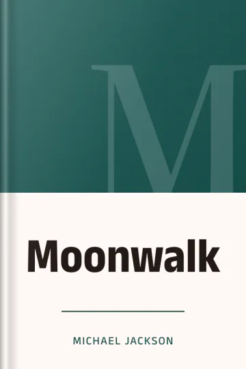 Moonwalk by Michael Jackson, book cover