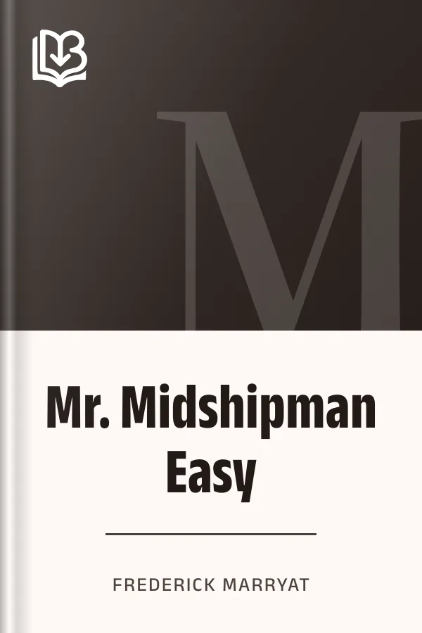 Mr. Midshipman Easy by Frederick Marryat, book cover