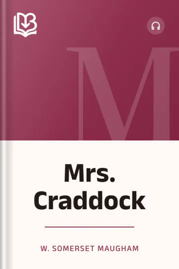 Mrs. Craddock by W. Somerset Maugham, book cover