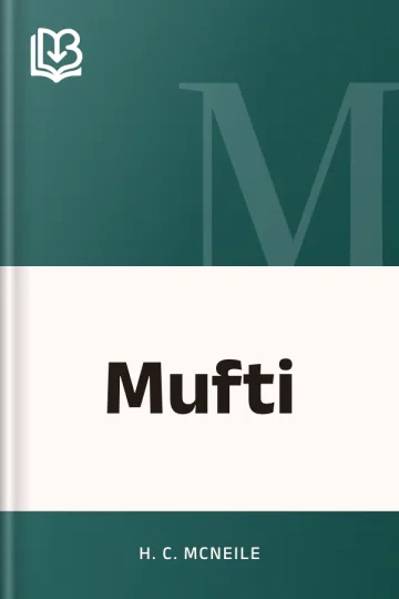 Mufti by H. C. McNeile, book cover