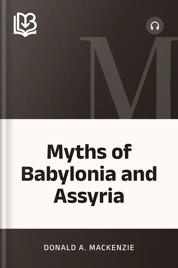 Myths of Babylonia and Assyria by Donald A. Mackenzie, book cover