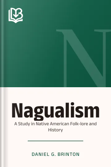 Nagualism by Daniel G. Brinton, book cover