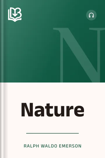 Nature by Ralph Waldo Emerson, book cover