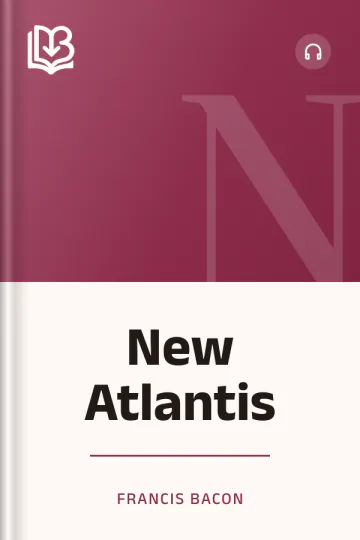 New Atlantis by Francis Bacon, book cover