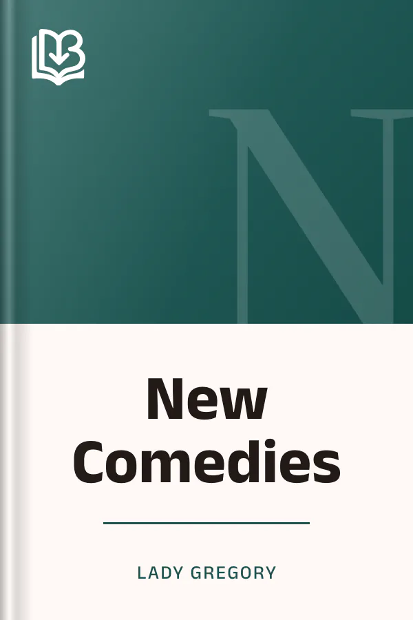 New Comedies by Lady Gregory, book cover