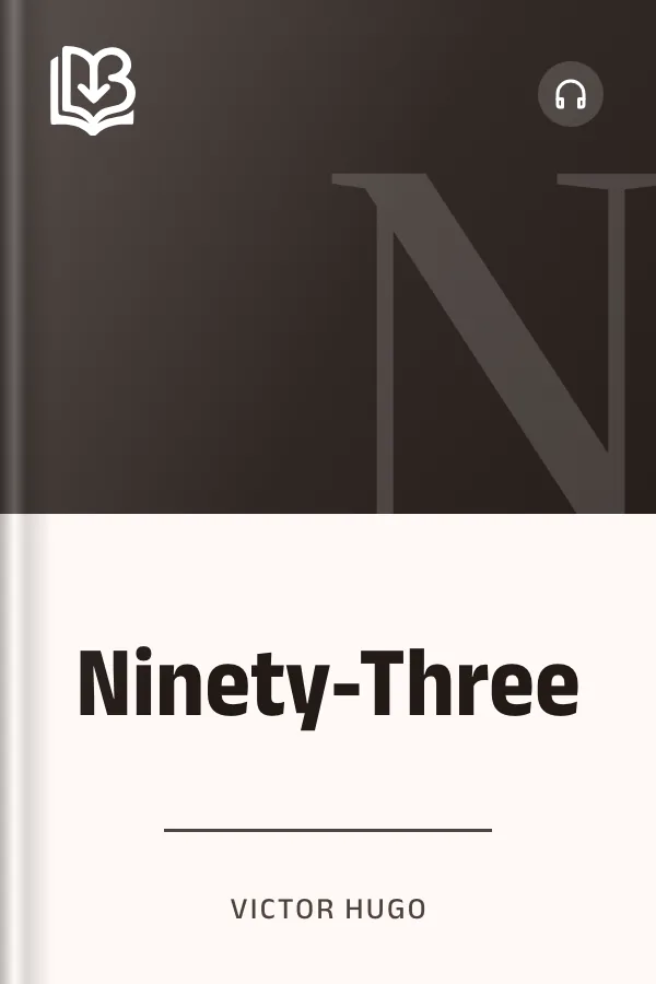 Ninety-Three by Victor Hugo, book cover