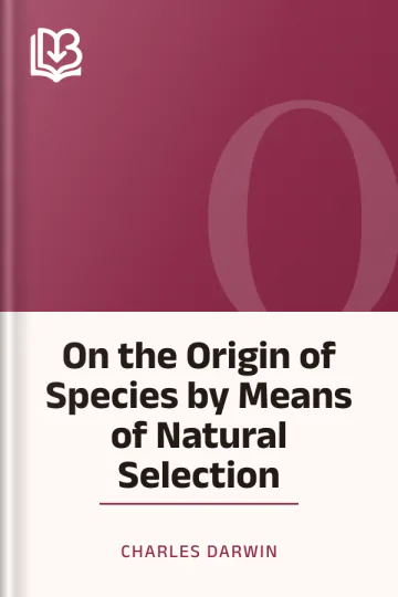 On the Origin of Species by Means of Natural Selection by Charles Darwin, book cover