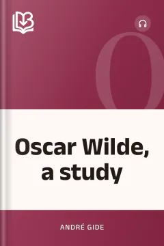 Oscar Wilde, a study - André Gide
