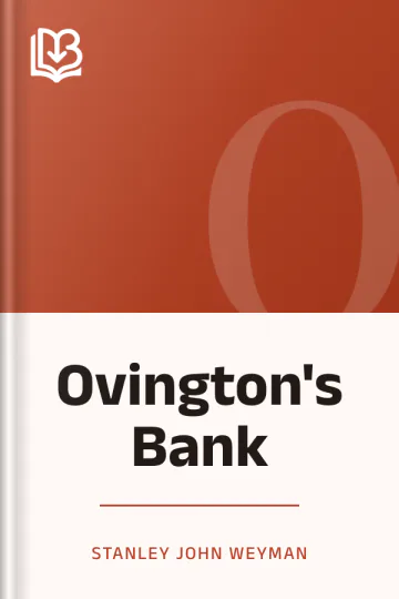 Ovington's Bank by Stanley John Weyman, book cover