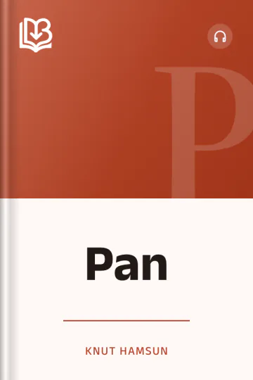 Pan by Knut Hamsun, book cover