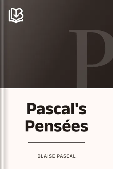Pascal's Pensées by Blaise Pascal, book cover