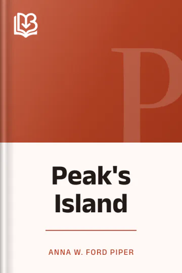 Peak's Island by Anna W. Ford Piper, book cover