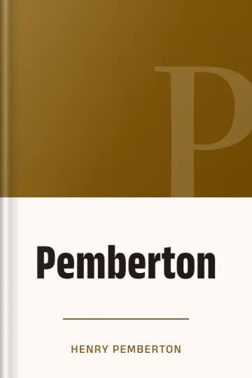 Pemberton by Henry Pemberton, book cover