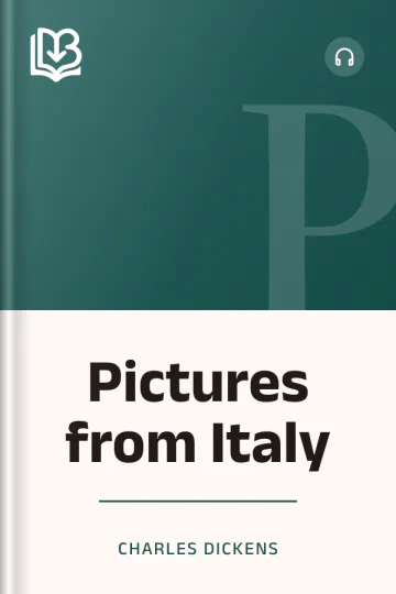 Pictures from Italy by Charles Dickens, book cover