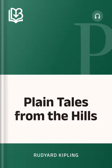 Plain Tales from the Hills by Rudyard Kipling, book cover