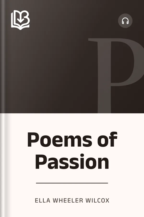 Poems of Passion by Ella Wheeler Wilcox, book cover