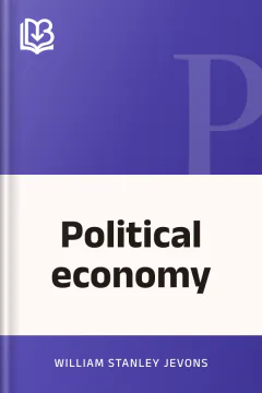 Political economy - William Stanley Jevons