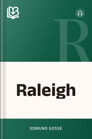 Raleigh by Edmund Gosse, book cover