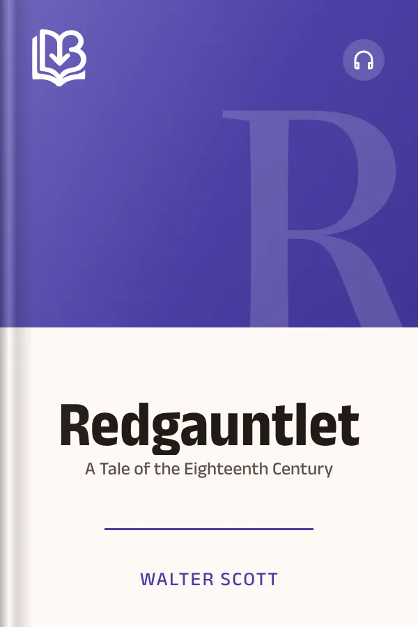 Redgauntlet by Walter Scott, book cover