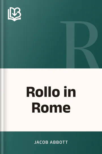 Rollo in Rome by Jacob Abbott, book cover