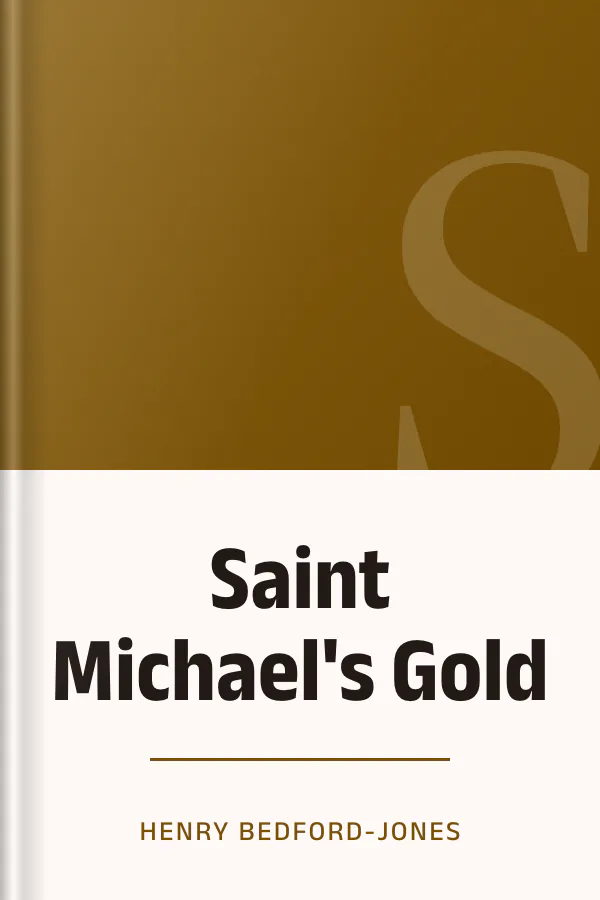 Saint Michael's Gold by Henry Bedford-Jones, book cover