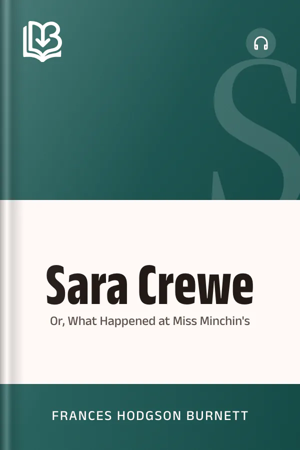 Sara Crewe by Frances Hodgson Burnett, book cover