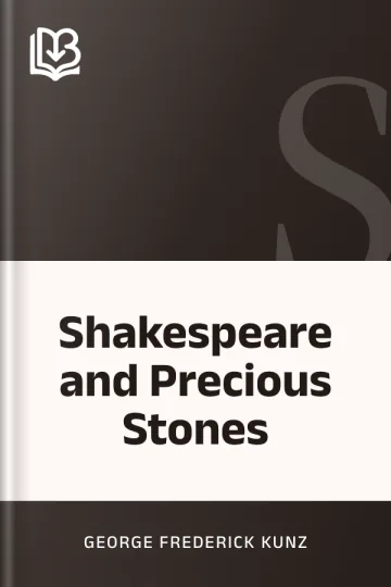 Shakespeare and Precious Stones by George Frederick Kunz, book cover