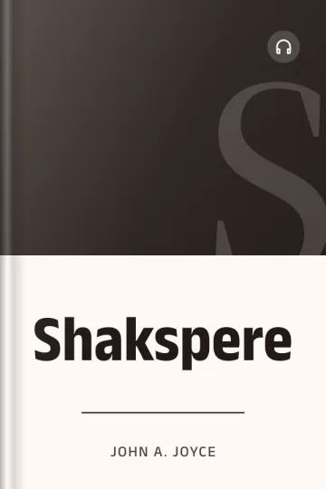 Shakspere by John A. Joyce, book cover