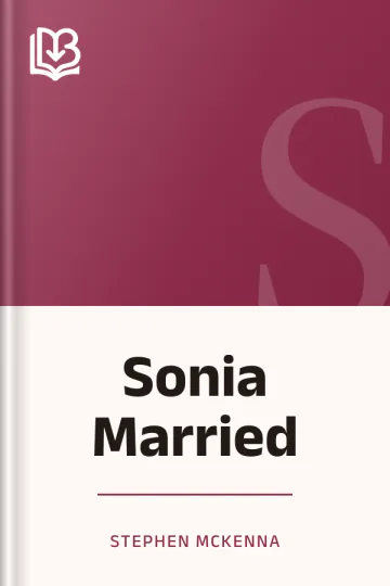 Sonia Married by Stephen McKenna, book cover