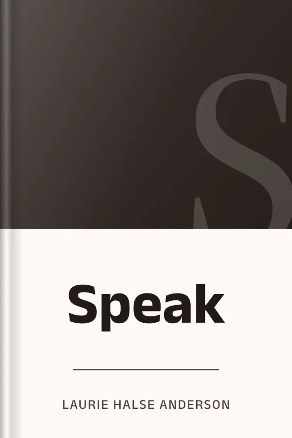 Speak by Laurie Halse Anderson, book cover