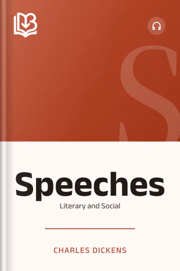 Speeches by Charles Dickens, book cover