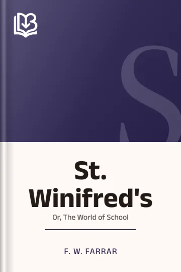 St. Winifred's by F. W. Farrar, book cover