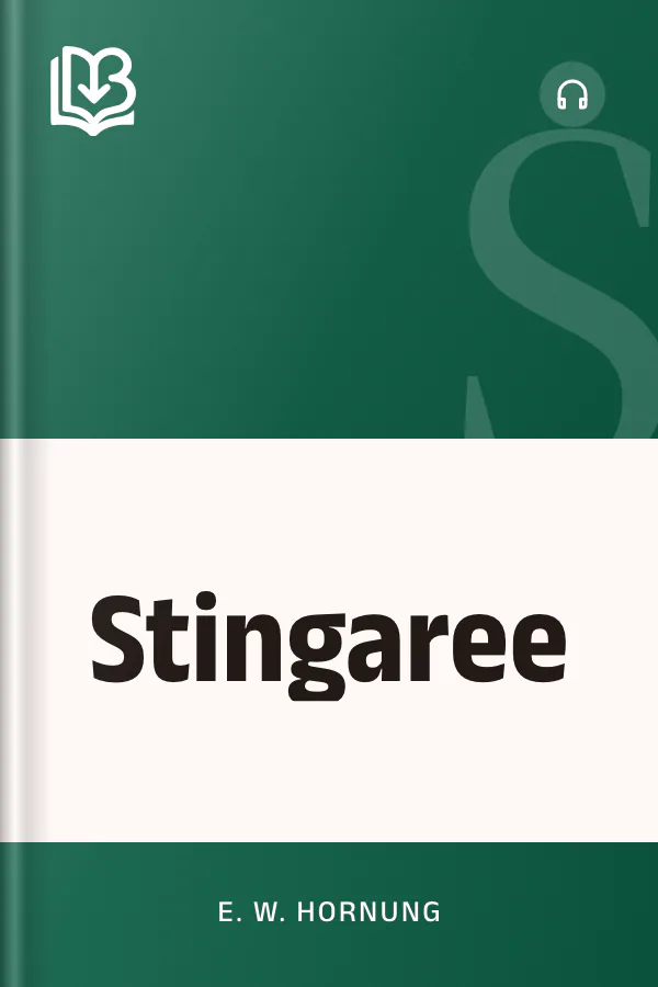 Stingaree by E. W. Hornung, book cover