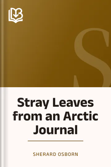 Stray Leaves from an Arctic Journal by Sherard Osborn, book cover