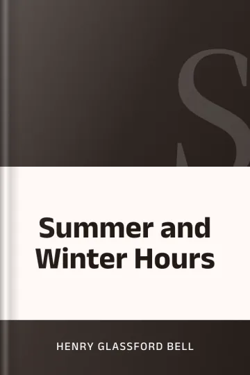 Summer and Winter Hours by Henry Glassford Bell, book cover