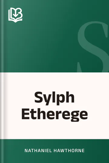 Sylph Etherege by Nathaniel Hawthorne, book cover