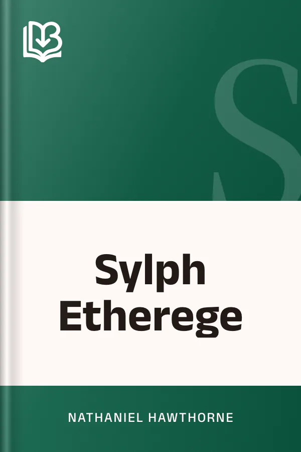 Sylph Etherege by Nathaniel Hawthorne, book cover