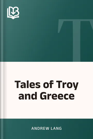 Tales of Troy and Greece by Andrew Lang, book cover