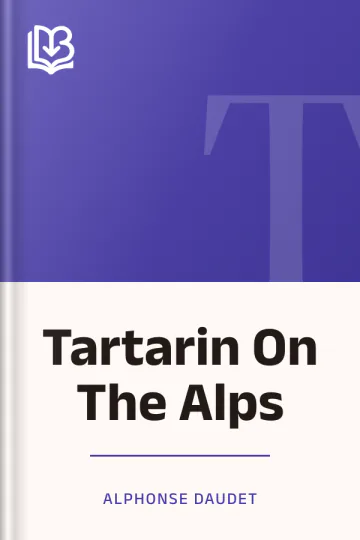 Tartarin On The Alps by Alphonse Daudet, book cover