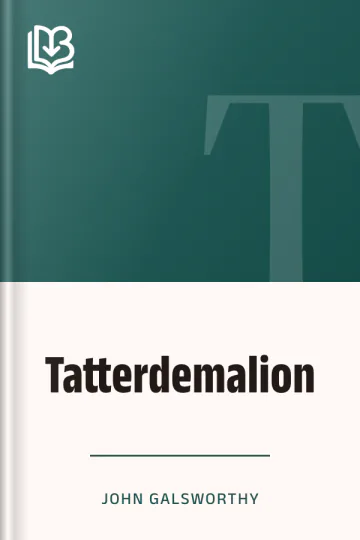 Tatterdemalion by John Galsworthy, book cover
