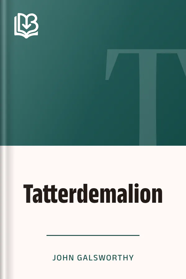 Tatterdemalion by John Galsworthy, book cover