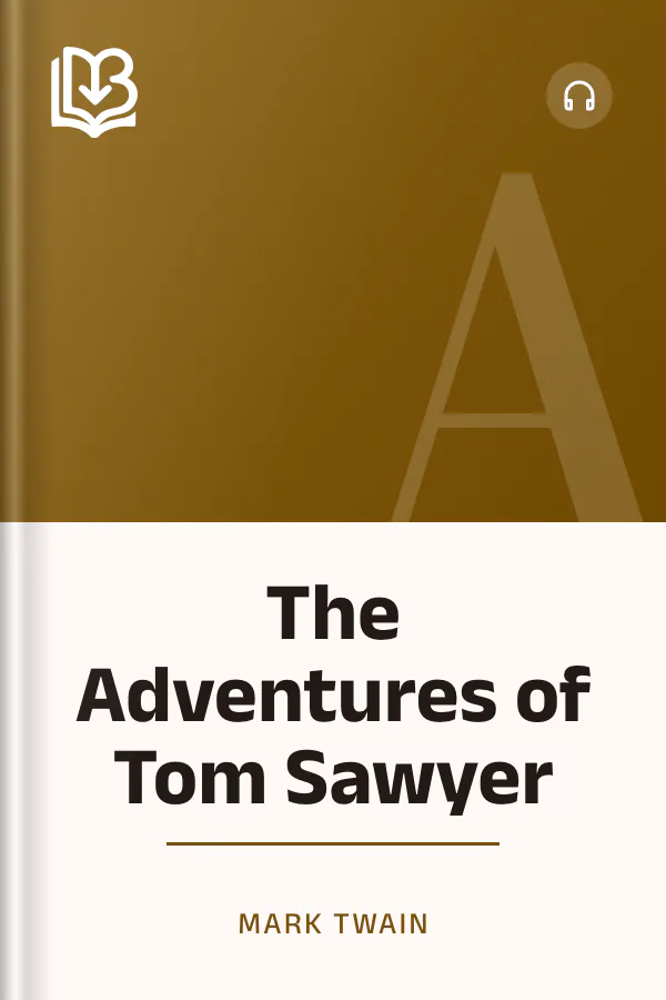 The Adventures of Tom Sawyer by Mark Twain, book cover