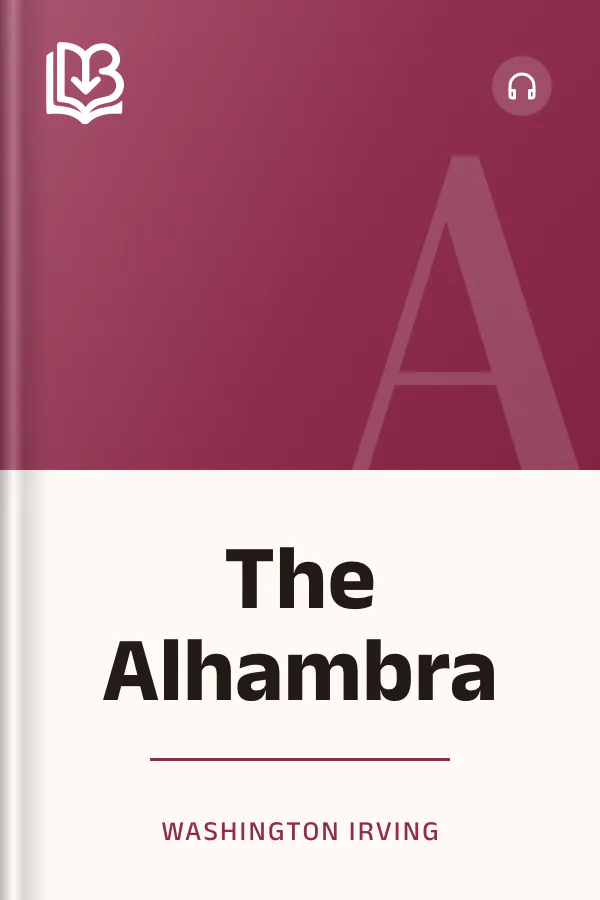 The Alhambra by Washington Irving, book cover