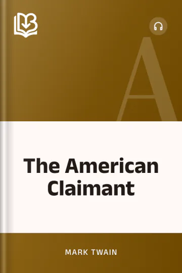 The American Claimant by Mark Twain, book cover