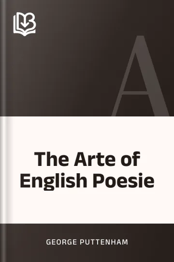 The Arte of English Poesie by George Puttenham, book cover