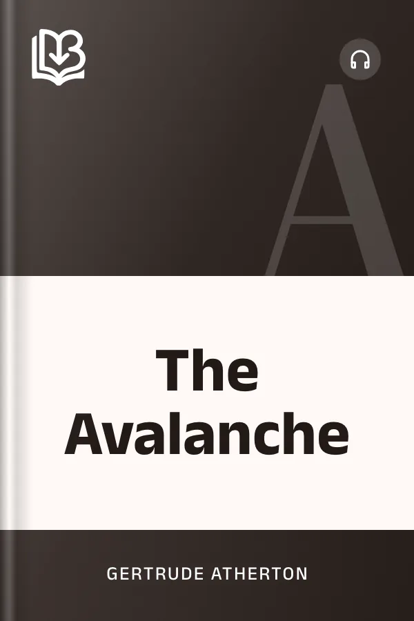 The Avalanche by Gertrude Atherton, book cover