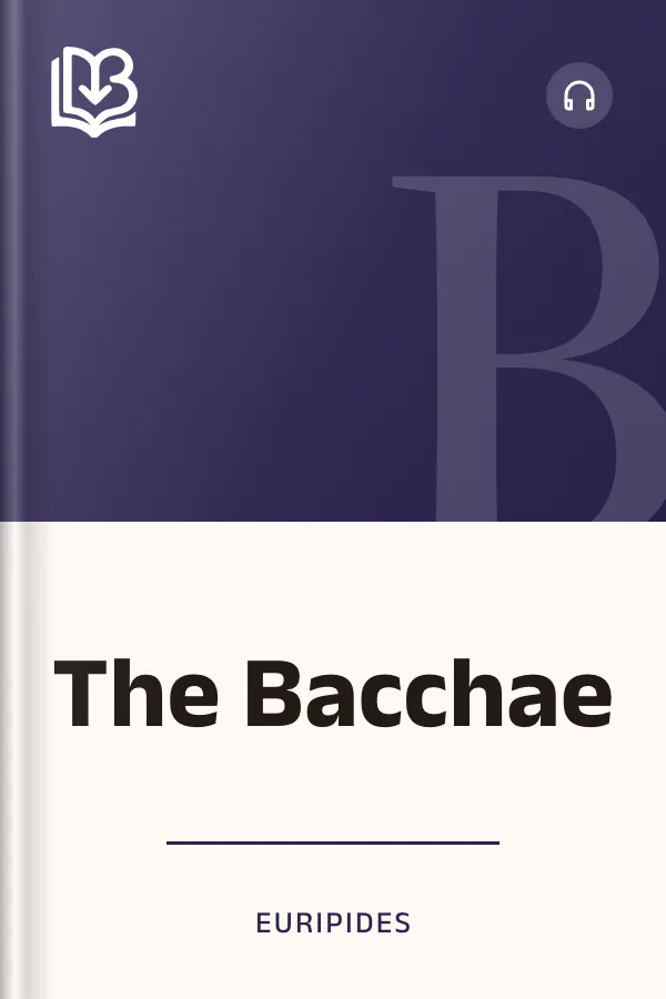 The Bacchae by Euripides, book cover