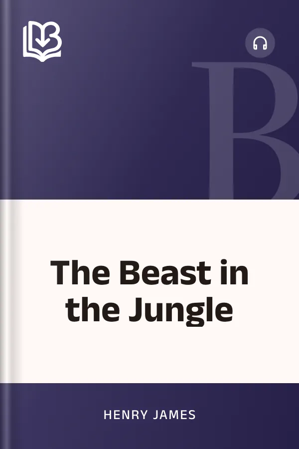 The Beast in the Jungle by Henry James, book cover